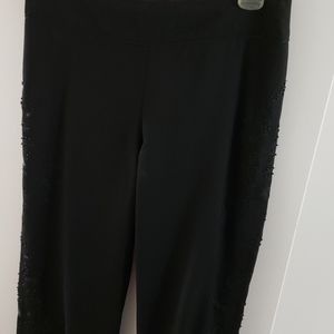 Pants with pretty embroidery on each side's length